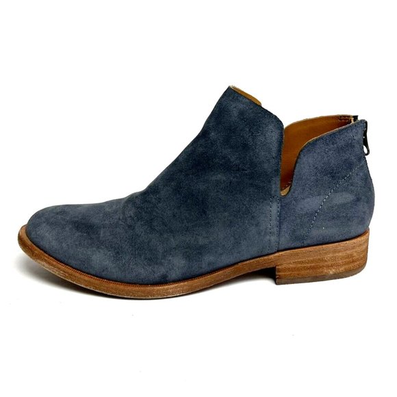 Kork Ease Women’s Renny Ankle Bootie Navy Suede Size 8 M